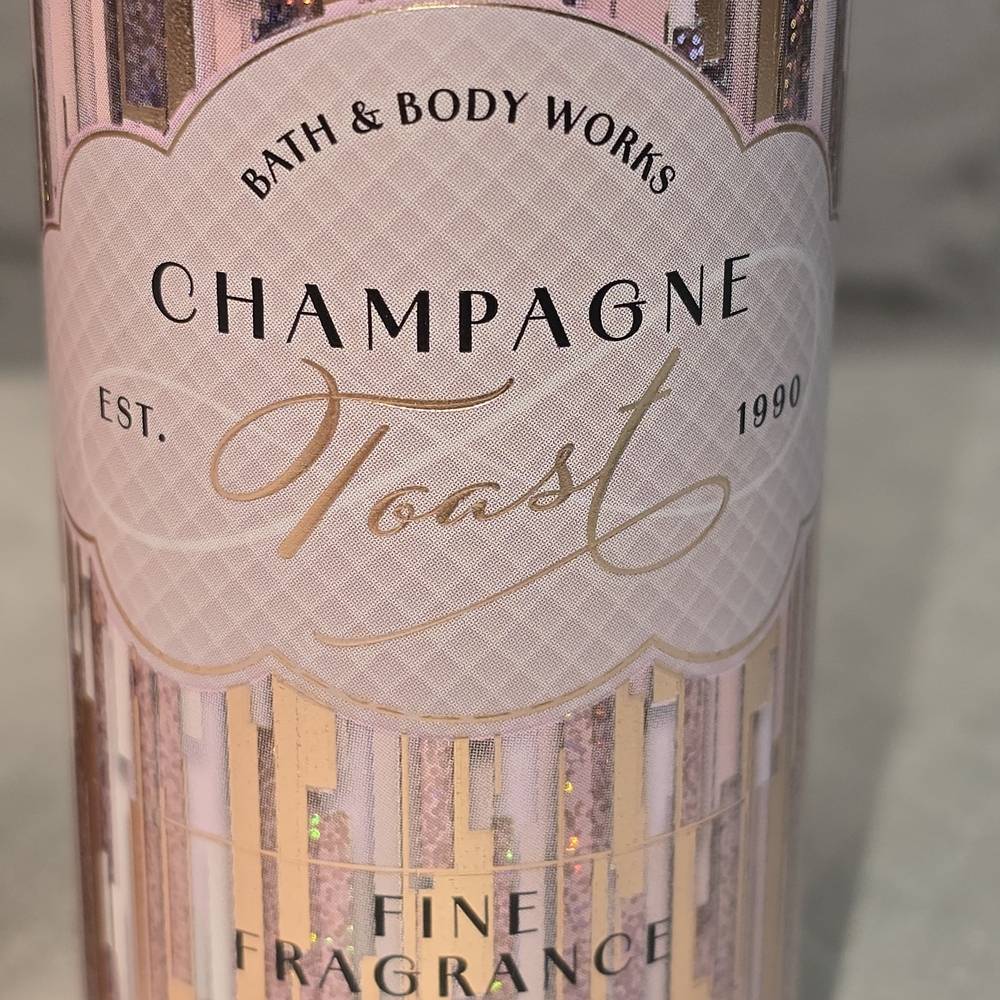 BATH AND BODYWORKS CHAMPAGNE TOAST BODY WASH AND FINE FRAGRANT MIST - Picture 4 of 4